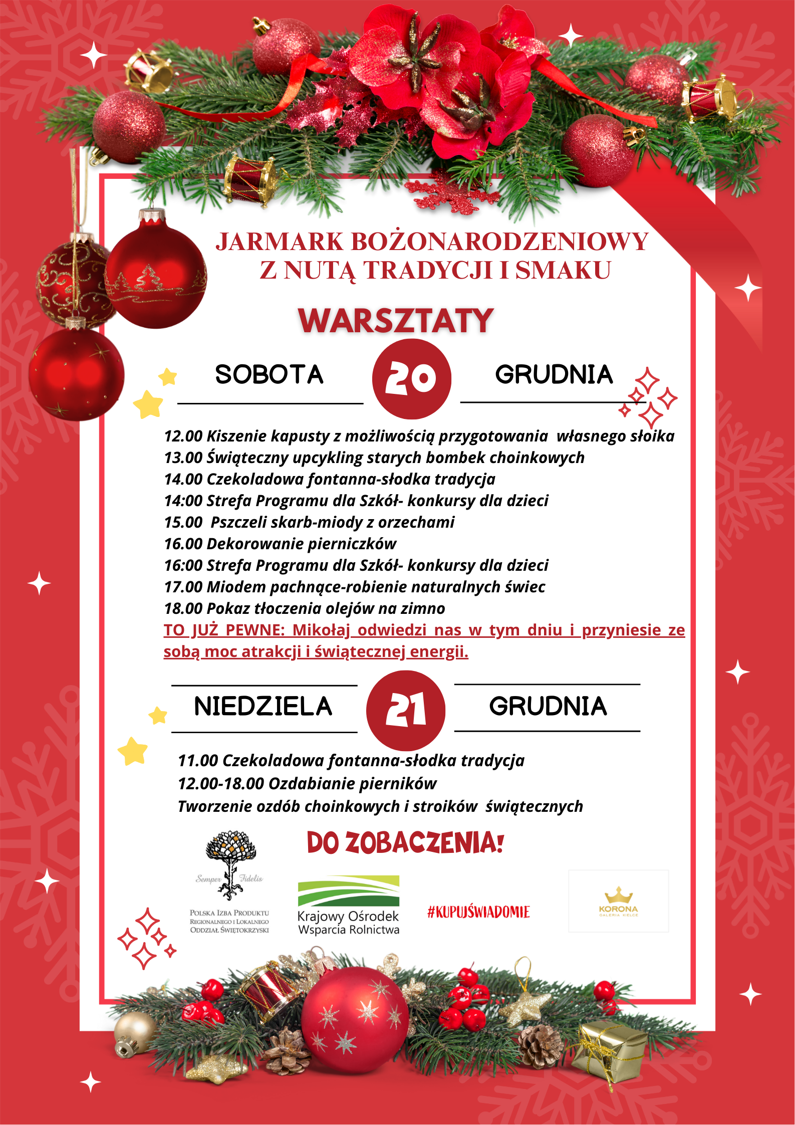 JARMARK BOŻONARODZENIOWY z nutą tradycji i smaku gotowe